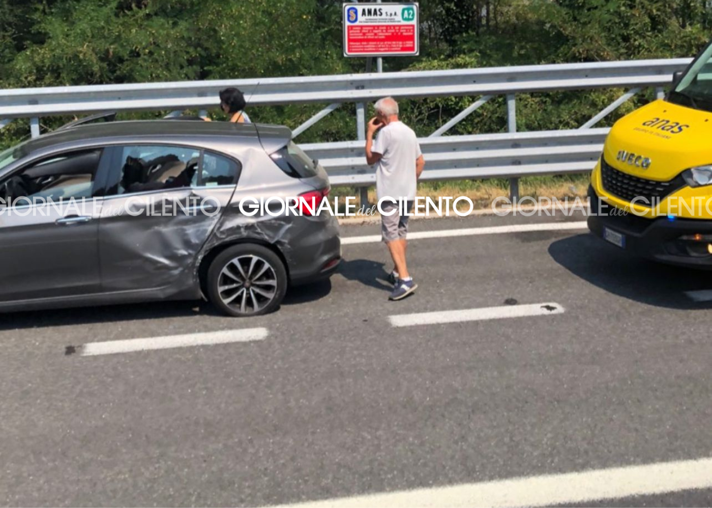 Incidente stradale sulla A2 tra Polla e Petina: 10 chilometri di coda