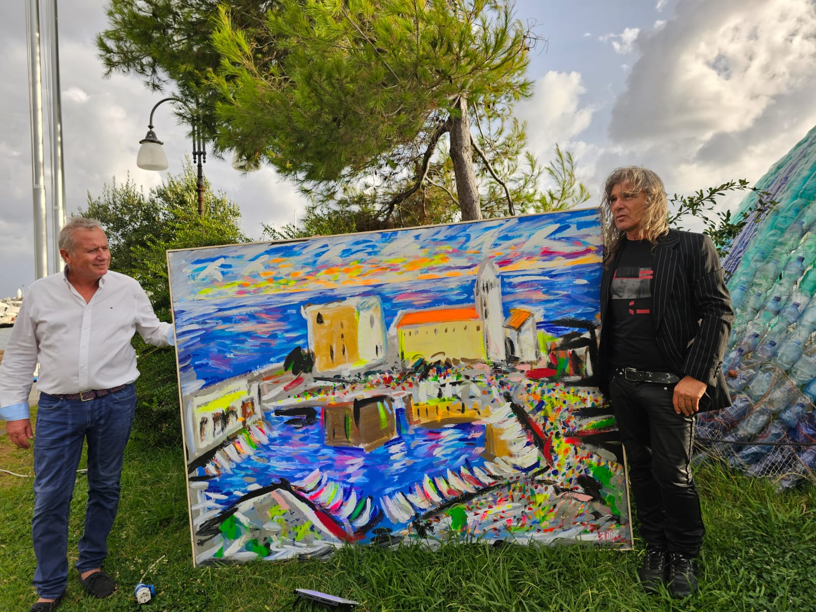 «Sia luce», il tributo artistico del maestro Mangone al Sindaco Pescatore