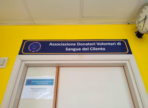 Donatori volontari di sangue del Cilento, riapre la sede all’ospedale di Roccadaspide