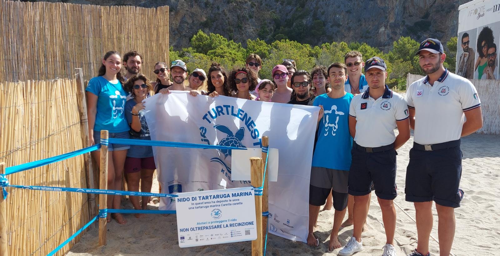 Terzo nido di tartaruga Caretta Caretta a Marina di Camerota