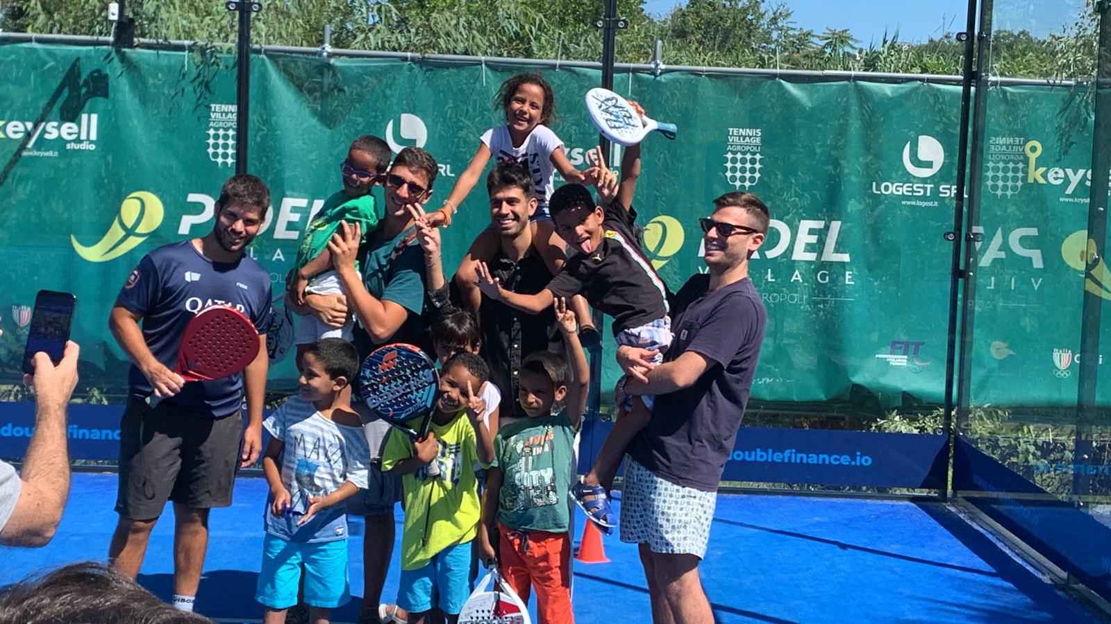 Dal Saharawi al Padel village di Agropoli, gara di solidarietà per i “piccoli ambasciatori di pace”