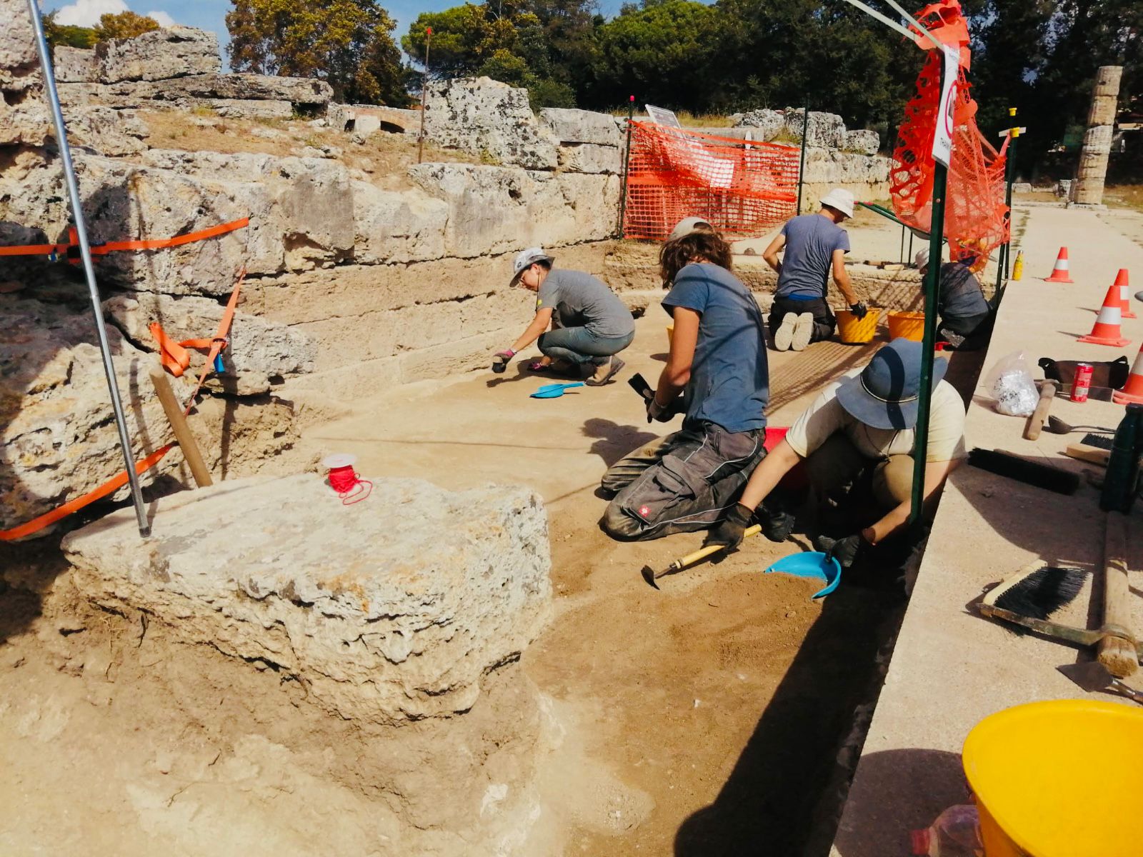 Giornate Europee del Patrimonio, a Paestum visite allo scavo in corso