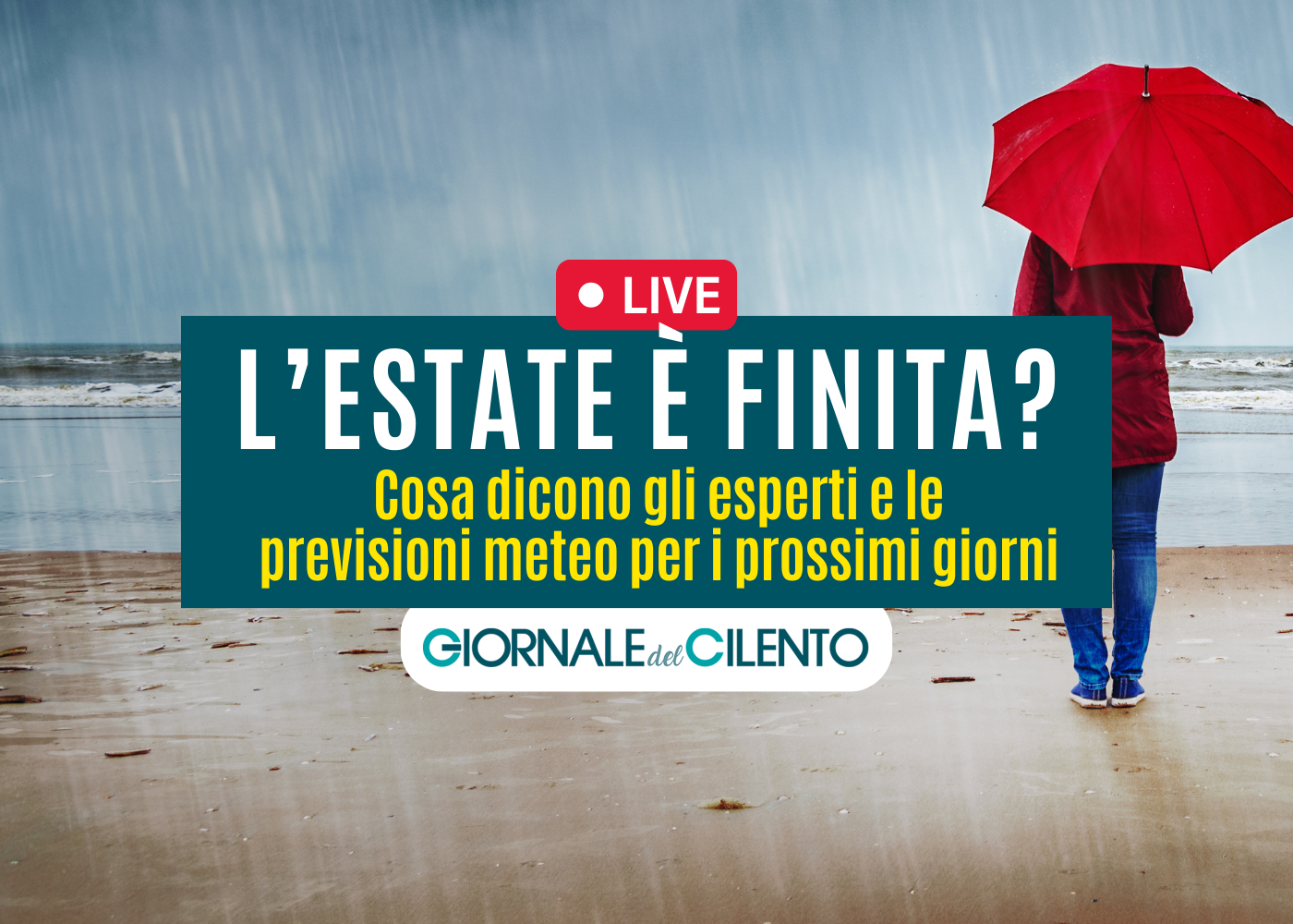 Nel Cilento l’estate è davvero finita? Cosa dicono gli esperti e le previsioni per i prossimi giorni