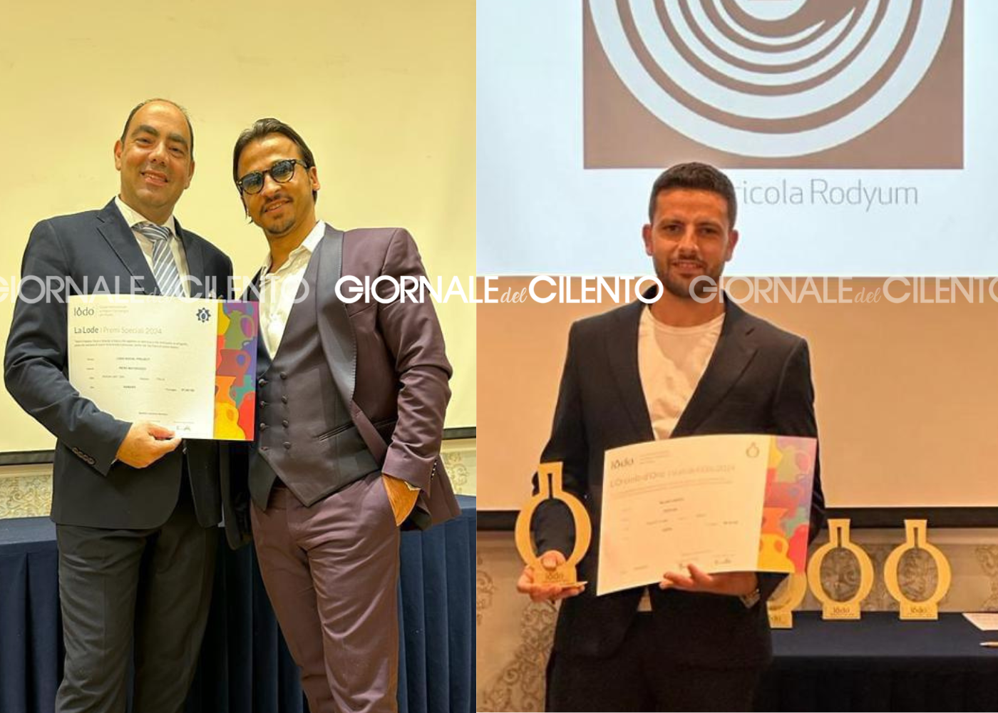 Lodoguide, premiate a Genova due aziende cilentane