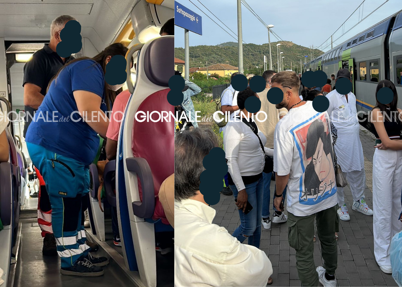 Passeggero accusa malore, treno fermo un’ora alla stazione di Omignano