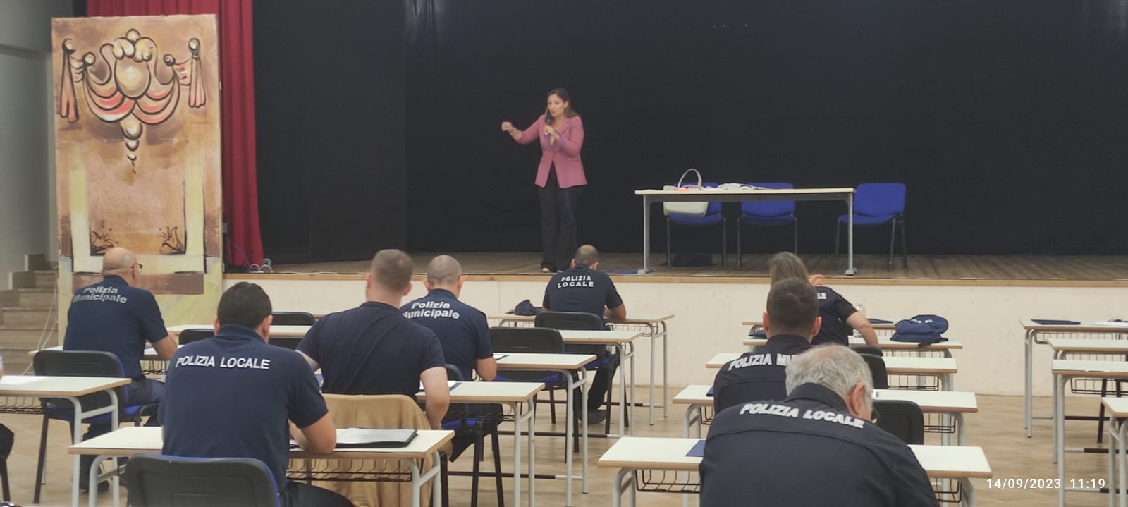 I vigili del Vallo di Diano tornano a scuola per un corso di funzioni e tecniche di polizia giudiziaria