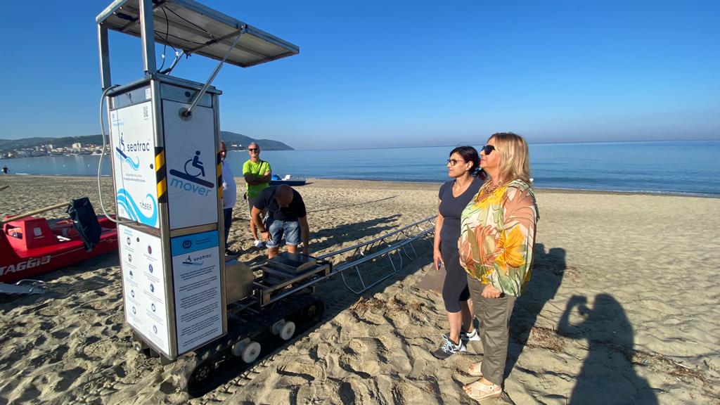 Agropoli, sostituito il Seatrac: tornerà operativo la prossima estate