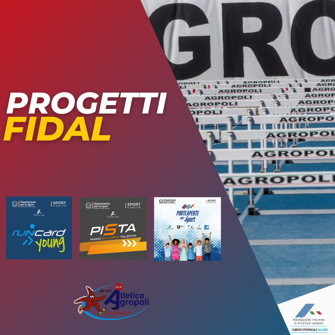 La federazione italiana di atletica leggera affida ad Agropoli tre grandi progetti per il futuro dello sport