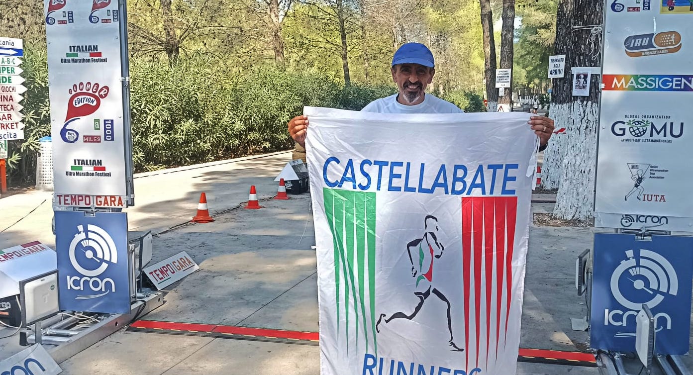 L’atleta cilentano Antonello Volpe campione d’Italia: vince l’ultra 48 h del Pantano