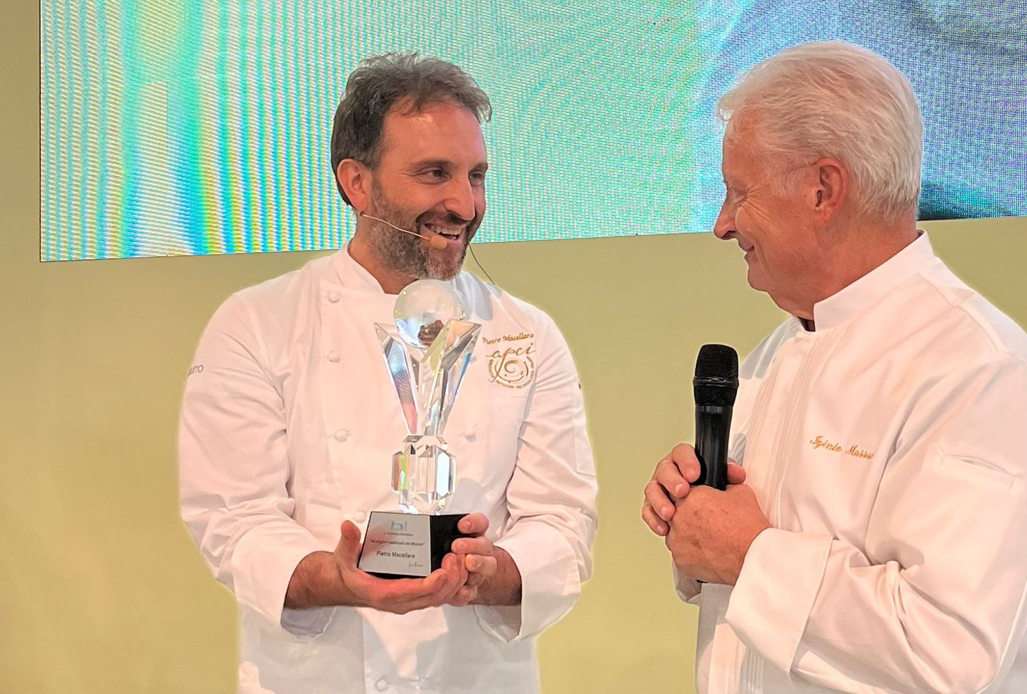 Piaggine, Pietro Macellaro premiato «miglior pasticcere al mondo» a Milano Host