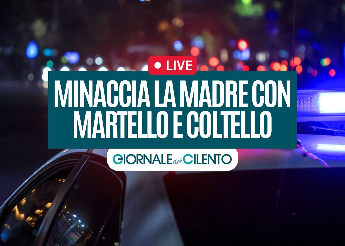 Minaccia la madre con martello e coltello: arrestato dai carabinieri