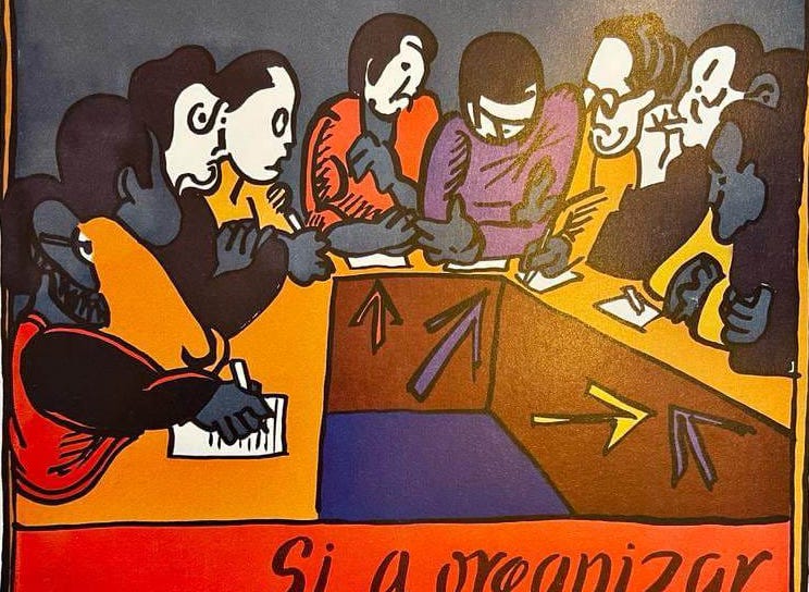 Inaugura nella sede Fai di Salerno la mostra di Ortega “Decalogo per la democrazia spagnola”
