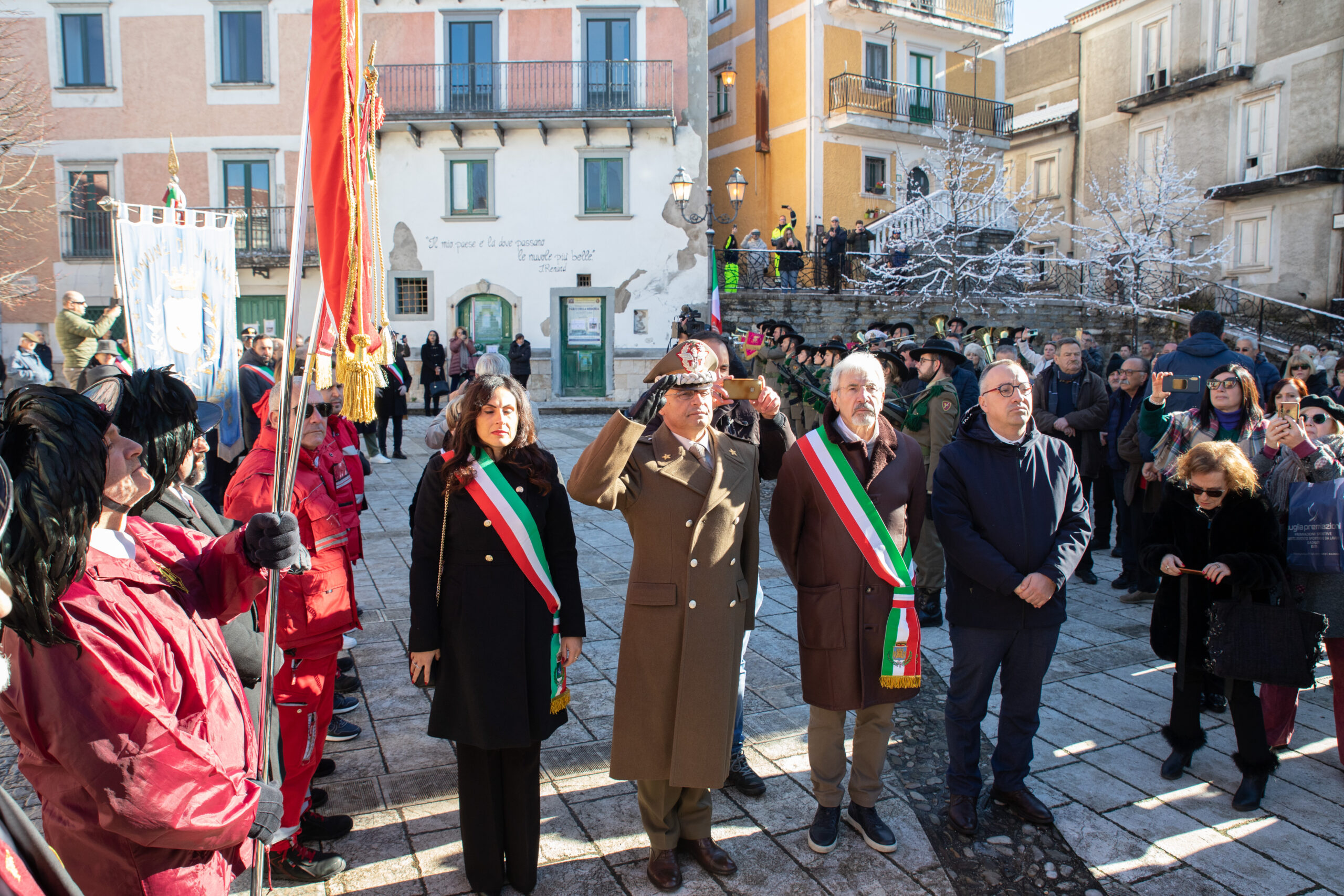 Terremoto 1980, a Castelnuovo di Conza cittadinanza onoraria alla Brigata ‘Garibaldi’