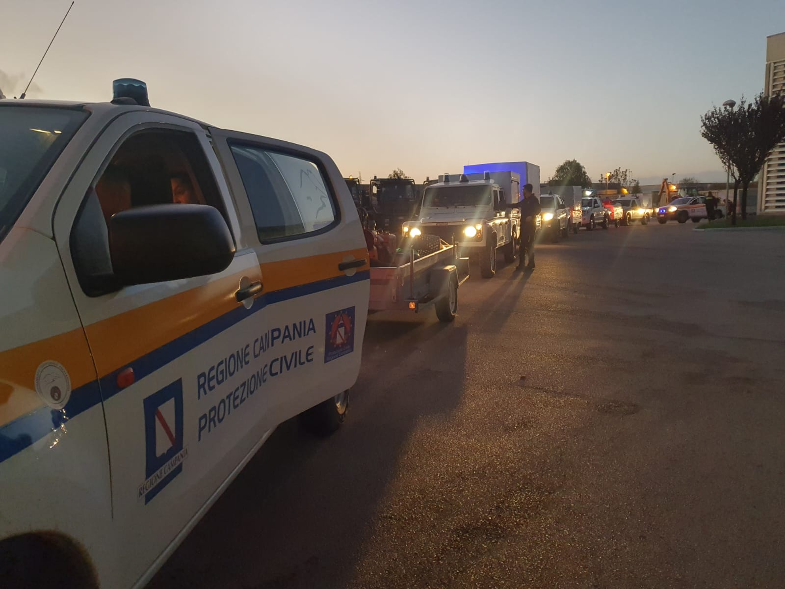 Alluvione Toscana, partita la colonna mobile della protezione civile campana