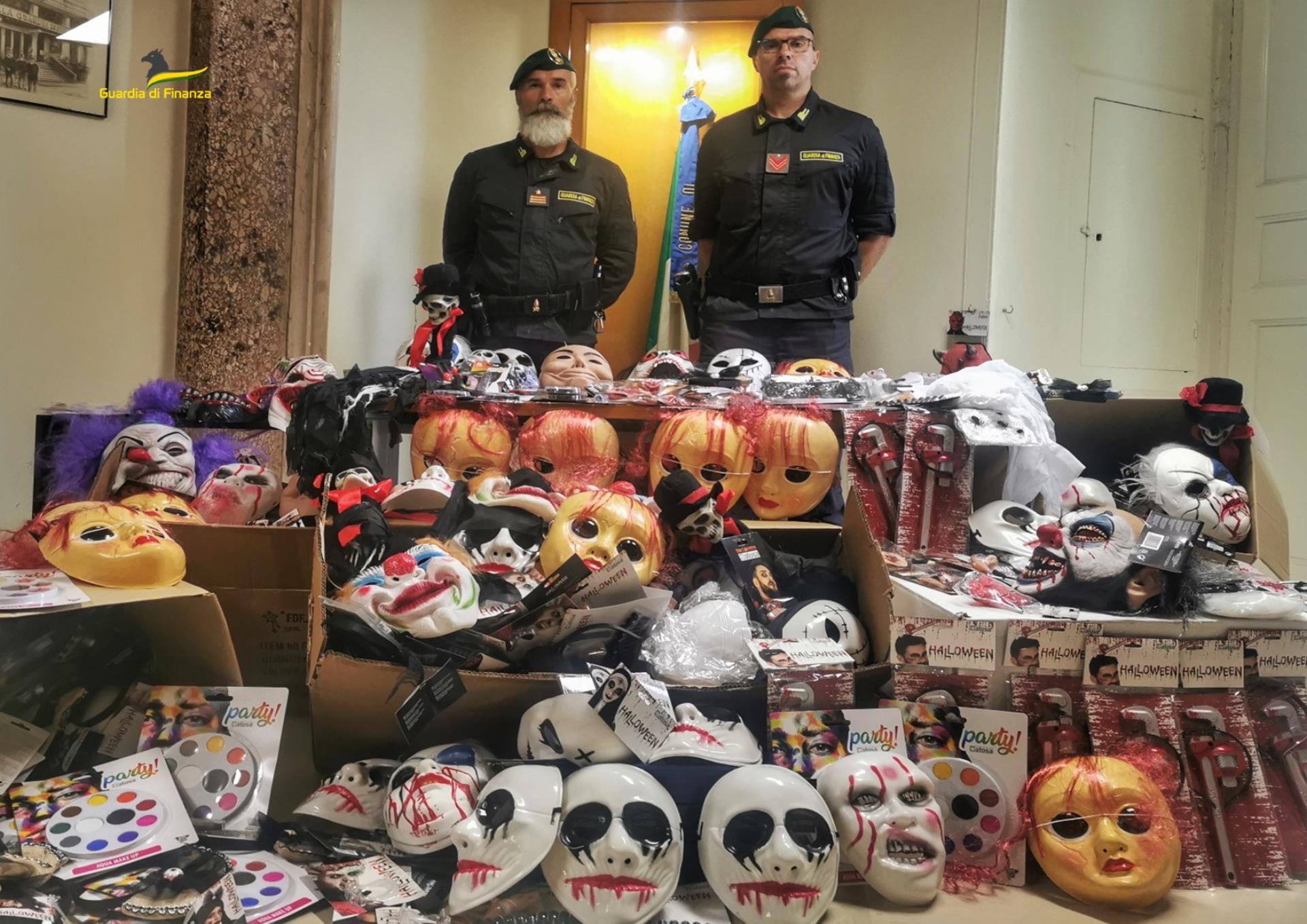 Halloween: sequestri della Finanza a Vallo della Lucania, Agropoli e Sala Consilina
