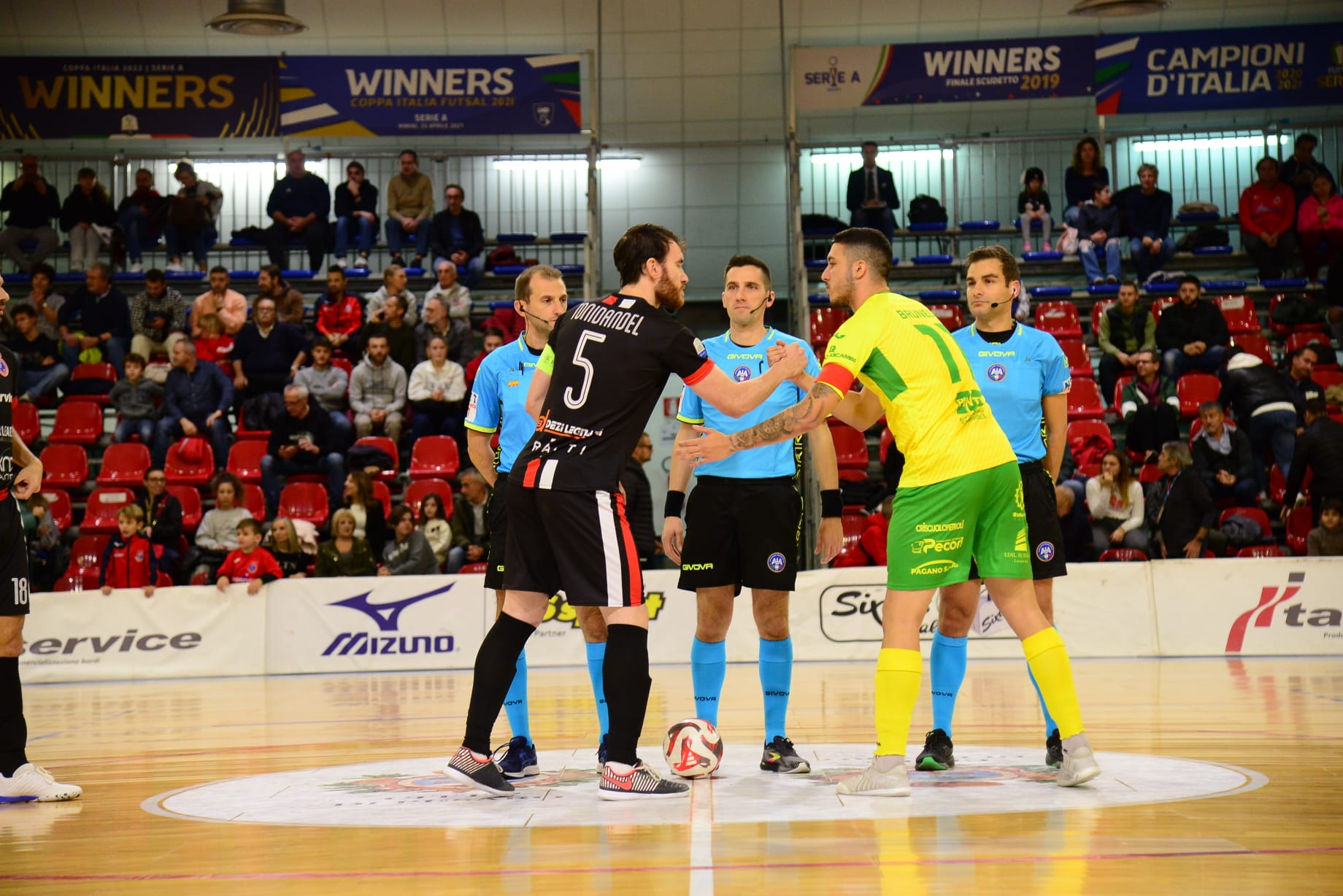 Calcio a 5, serie A: lo sporting Sala Consilina pareggia a Pesaro. Tonidandel risponde a Zonta