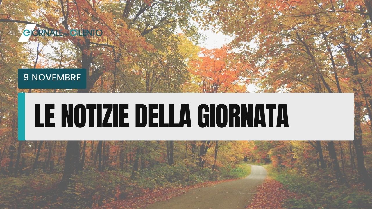 Le notizie di oggi giovedì 9 novembre