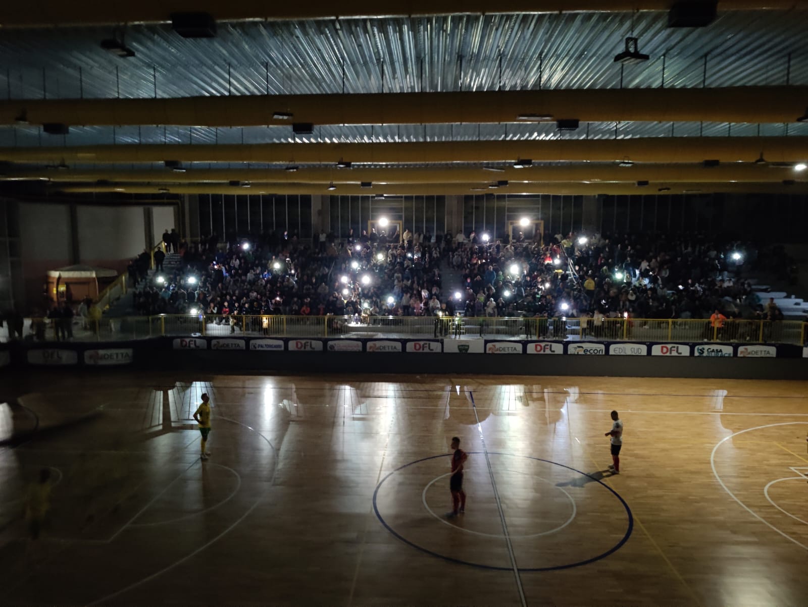 Serie A, il blackout ferma l’impresa dello Sporting Sala Consilina