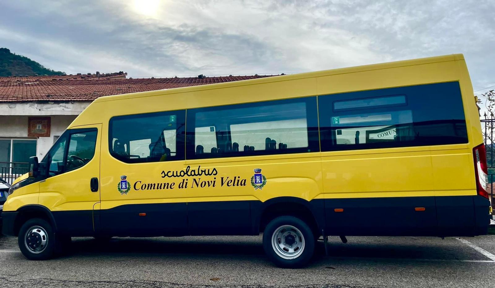 Nuovo scuolabus per gli studenti di Novi Velia