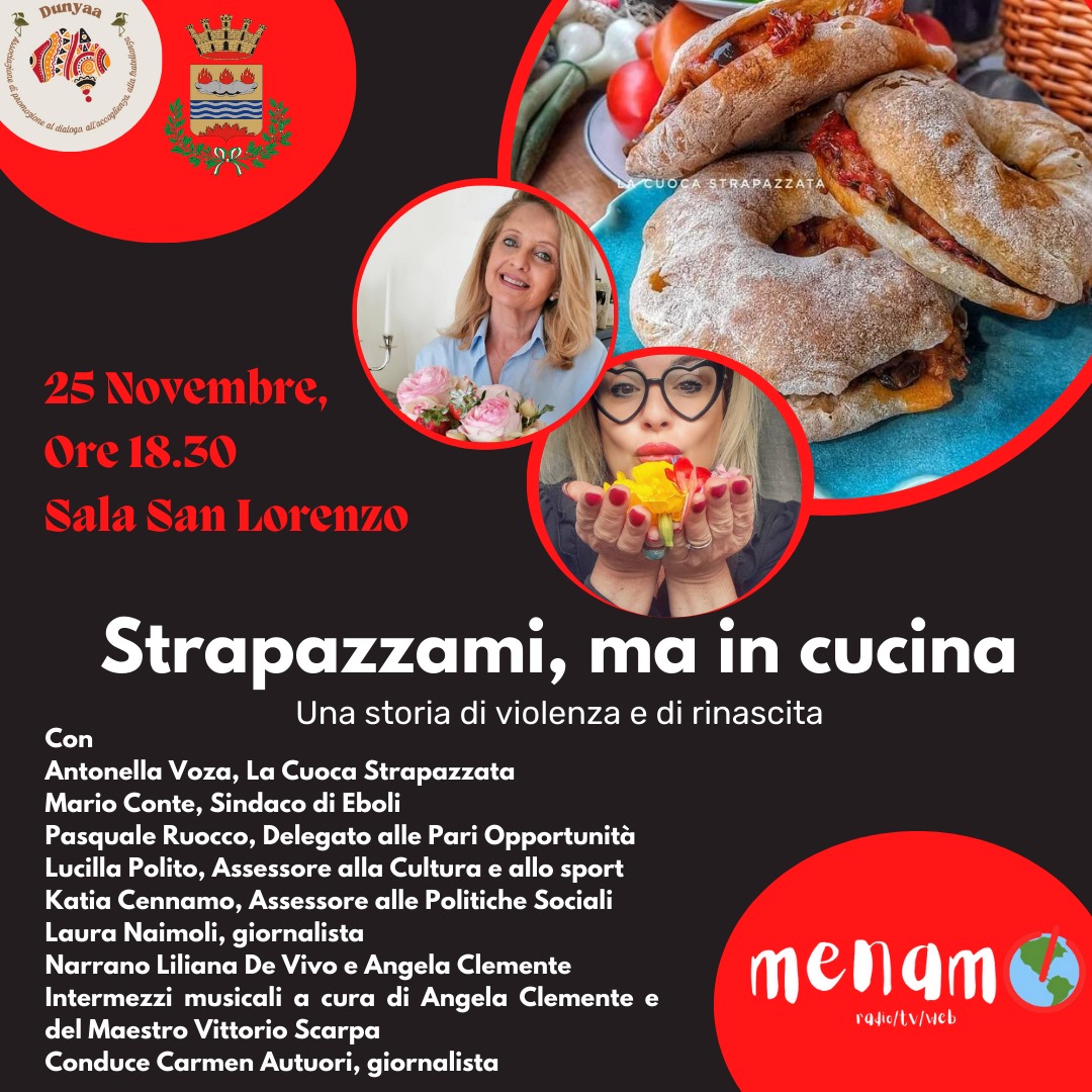 Strapazzami, ma in cucina. Ad Eboli storie di violenza e rinascita