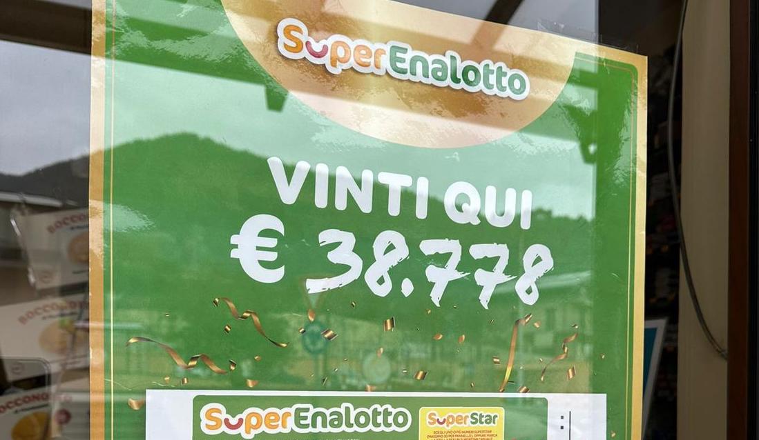 Vincita fortunata in un tabacchi di Sala Consilina, vinti 40mila euro con una schedina da 3 euro