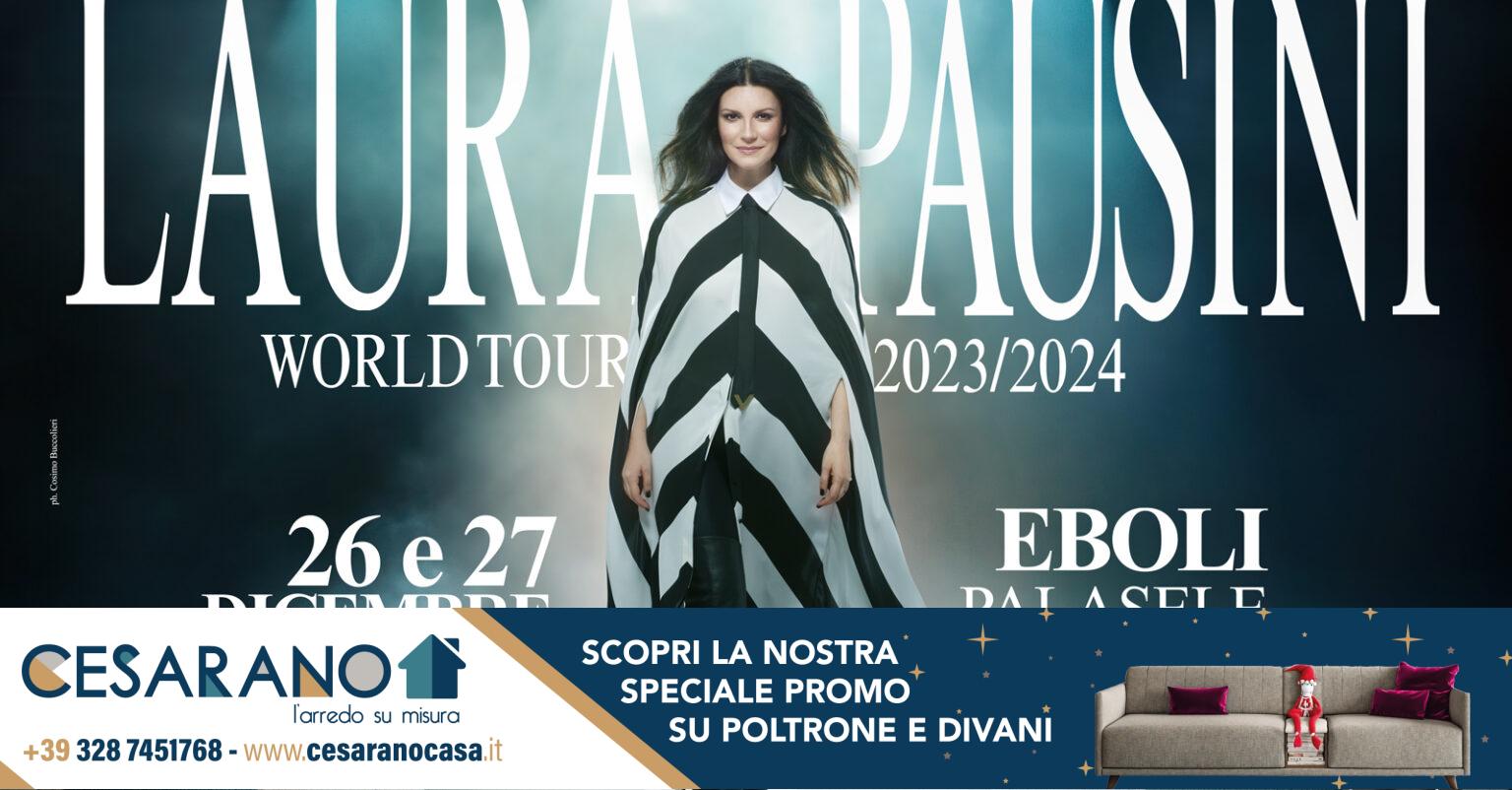 Laura Pausini in concerto al PalaSele di Eboli il 26 e 27 dicembre Giornale del Cilento Laura Pausini in concerto al PalaSele di Eboli il 26 e 27 dicembre Giornale del Cilento