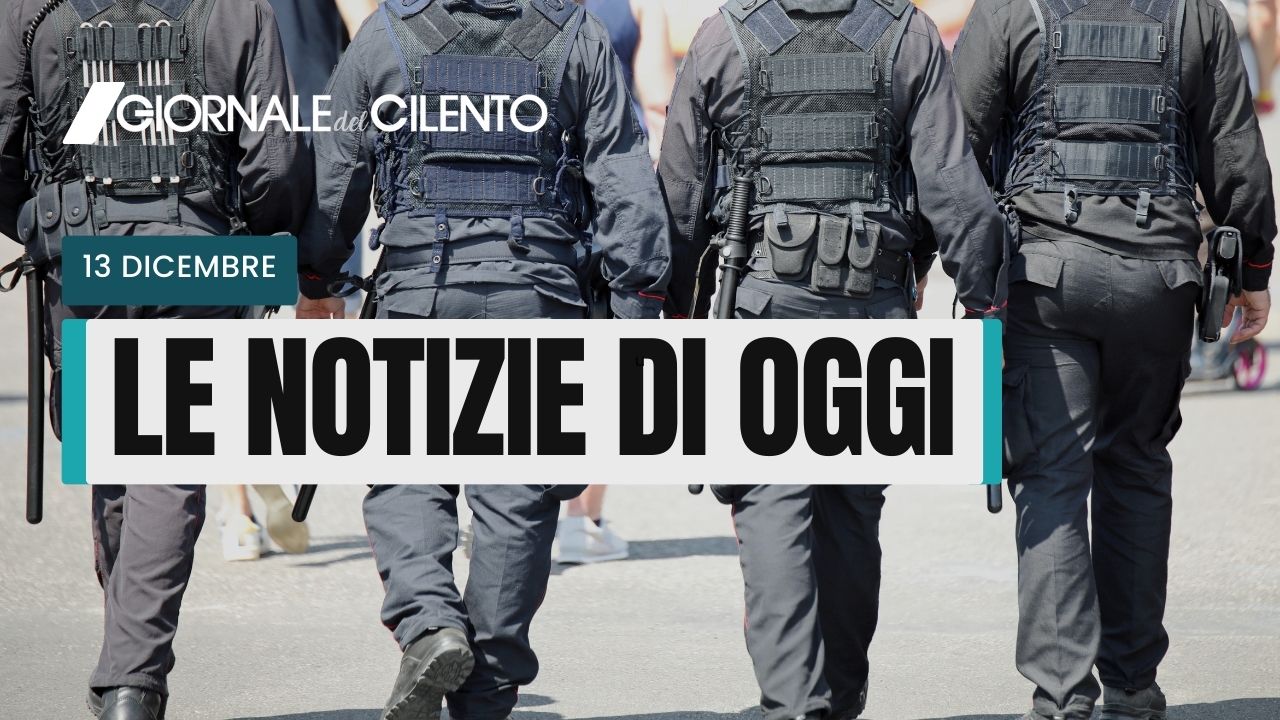 Le notizie di oggi mercoledì 13 dicembre