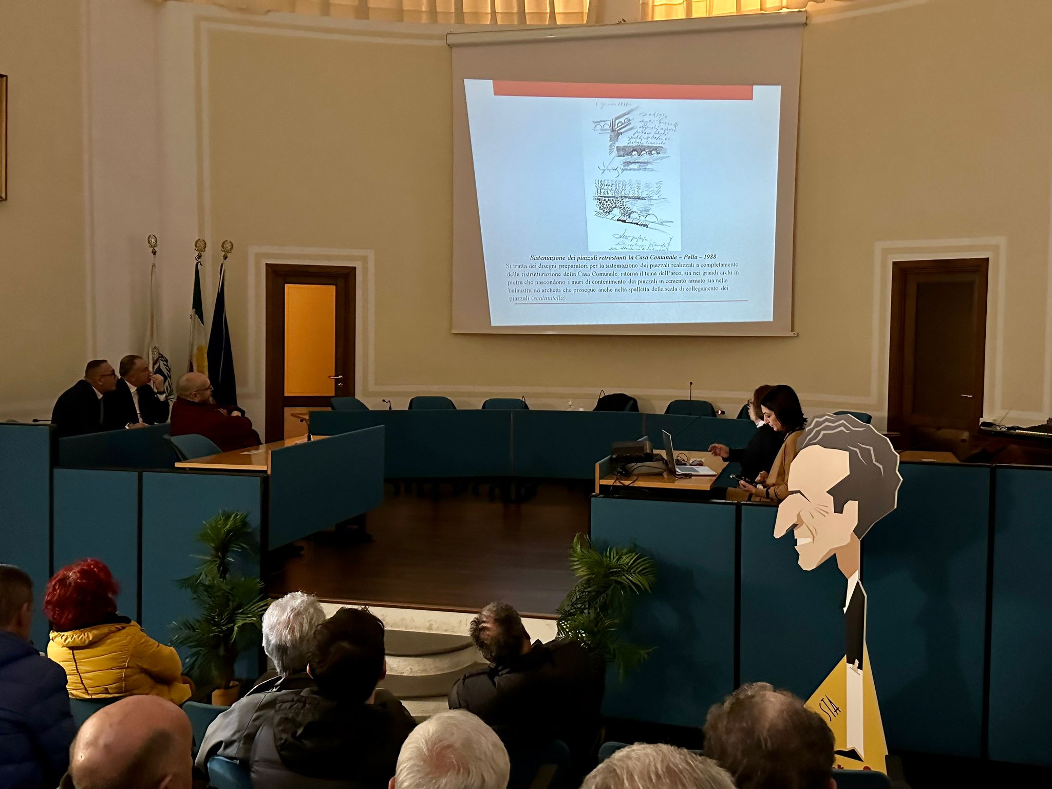 Presentato il progetto “Qui Crea Stà” e il sito web dedicati a Giuseppe Luigi Stabile, architecnico futurista di Polla