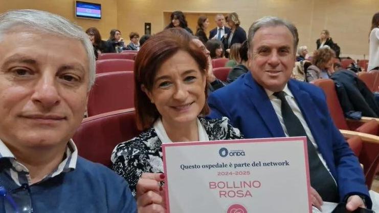 ‘Bollino rosa’ per l’ospedale di Sapri: premiato per la cura delle donne