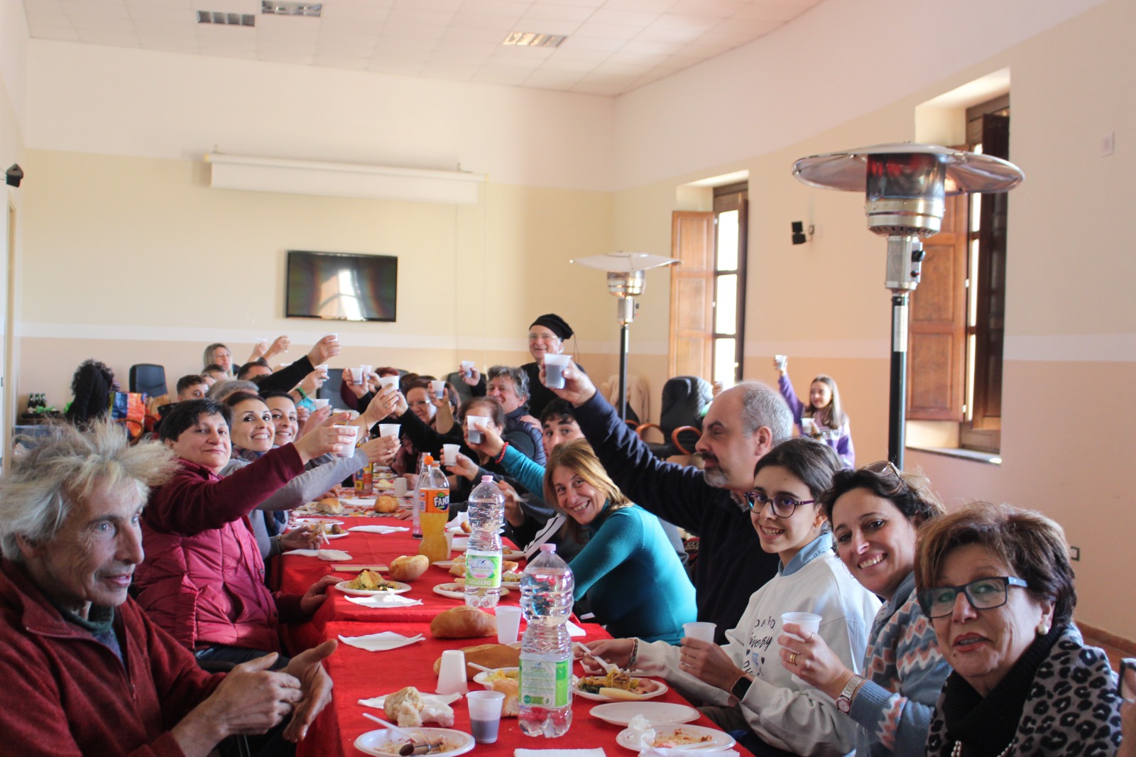 Morigerati, un pranzo speciale con il paese «per essere più famiglia»