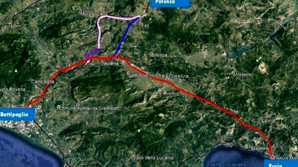 Alta velocità, relazione conclusiva: «Scelta Vallo di Diano è frutto di analisi; non diminuirà il traffico sulla tirrenica»
