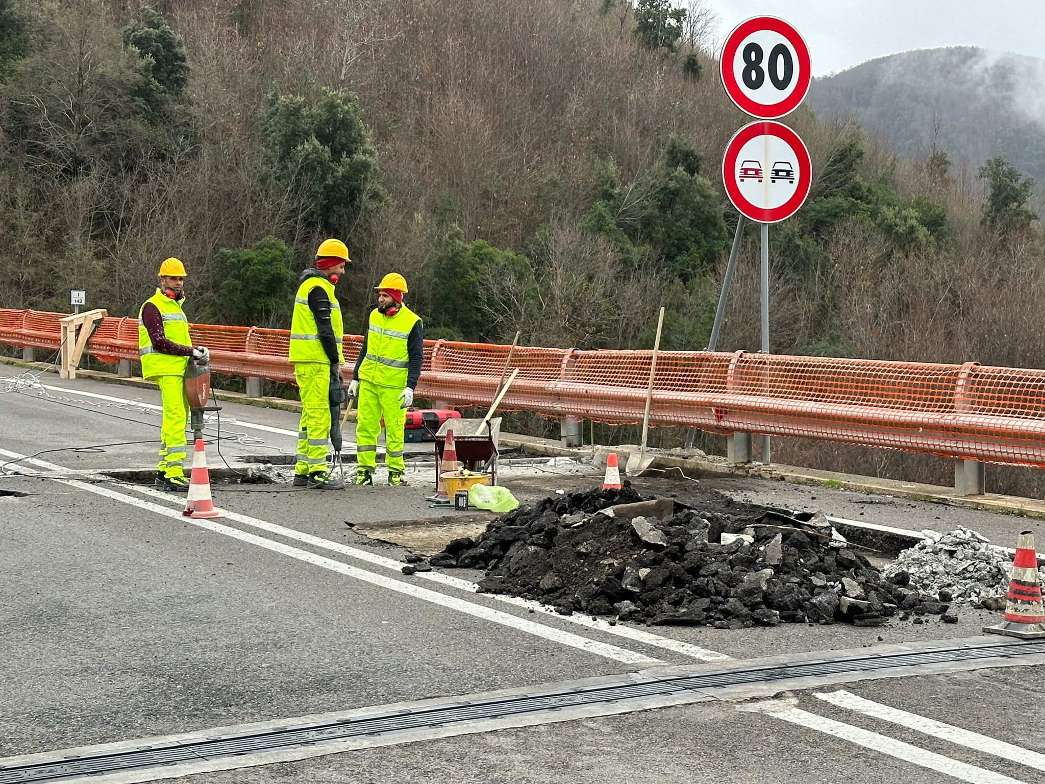 Cilentana, 600 mila euro e due mesi di lavoro: dopo il sopralluogo via ai lavori