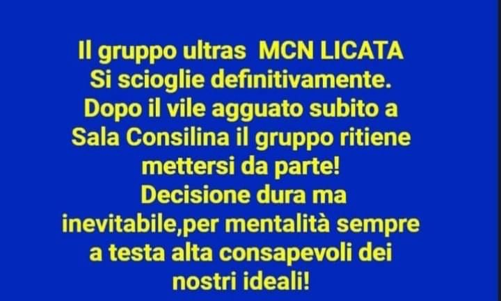 Scontri tra tifosi a Sala Consilina. Continuano le indagini. Il gruppo ultra del Licata si scioglie