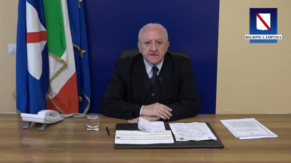 Fondi per il Sud, De Luca denuncia e sfida ministro Fitto: «Confronto pubblico dove e quando vuole»