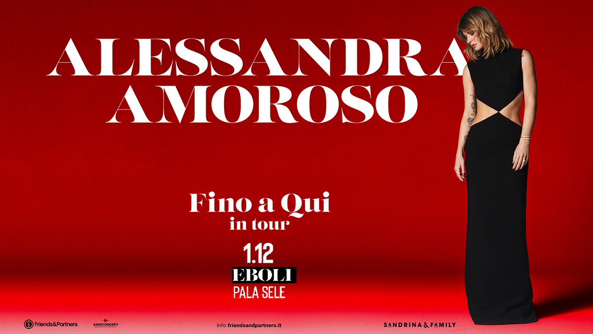 Alessandra Amoroso annuncia da Sanremo il nuovo tour che partirà dal PalaSele il 1 dicembre