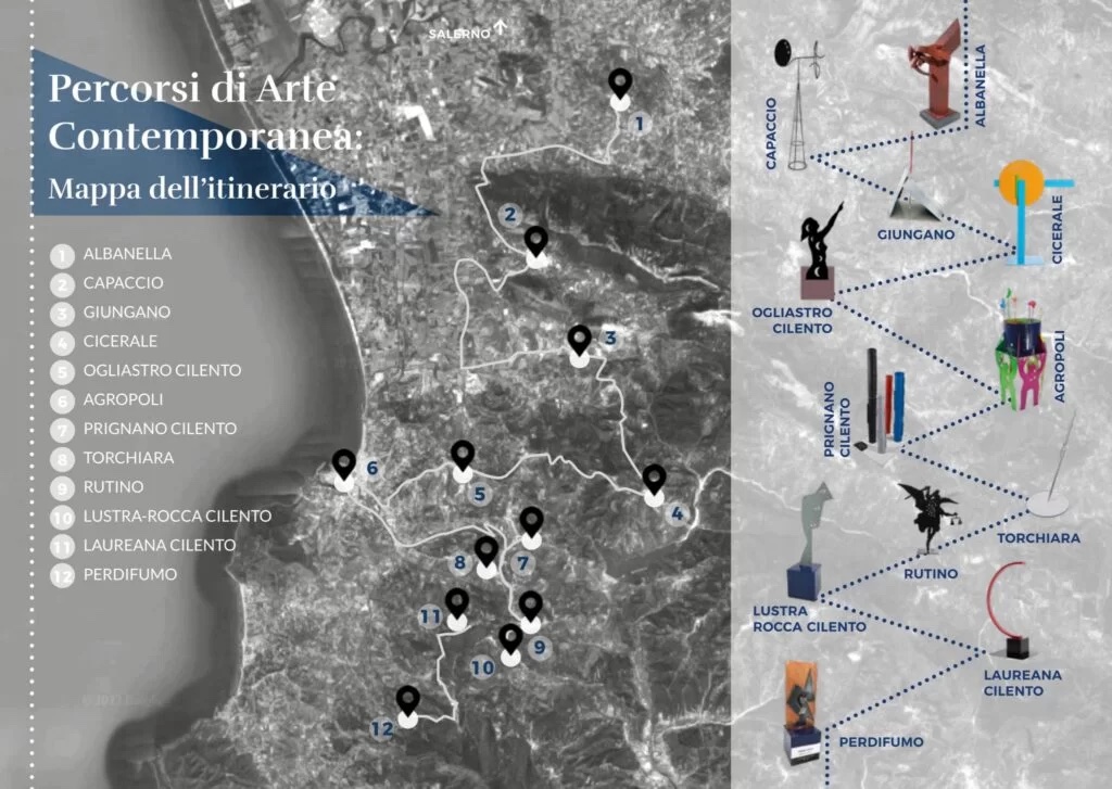 Pac, percorsi d’arte contemporanea all’aperto nel Parco nazionale del Cilento