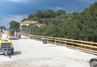 Dorsale aulettese, lavori sul ponte Ficarola: riapertura a senso alternato entro fine mese