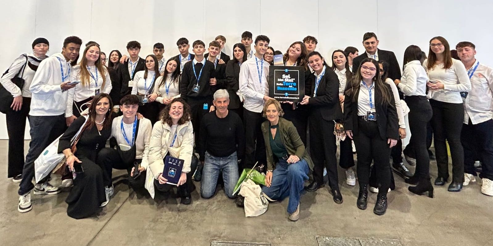 Gli studenti dell’indirizzo Turistico del “Da Vinci” di Sapri alla Bit di Milano. Hanno rappresentato le Terre del Bussento