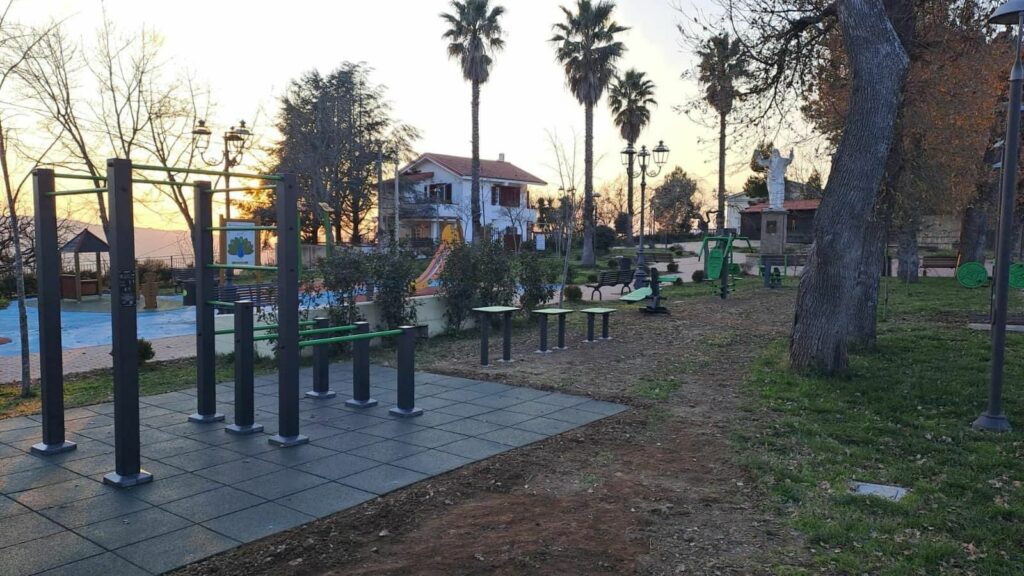 Riaperta la villa comunale di Torchiara con un circuito fitness «all’avanguardia»
