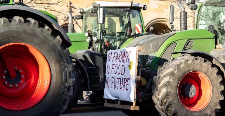 Protesta agricoltori a Salerno, Coldiretti: «Condividiamo ragioni ma non metodo»