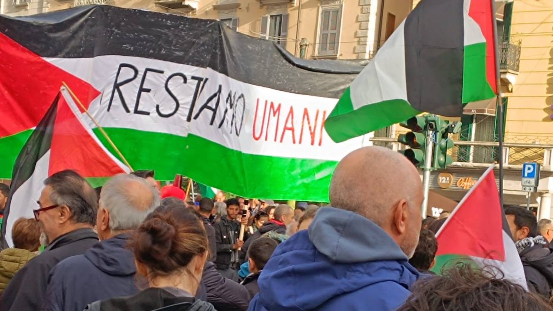 Docenti dell’Università di Salerno alle mobilitazioni per il cessate il fuoco nella striscia di Gaza