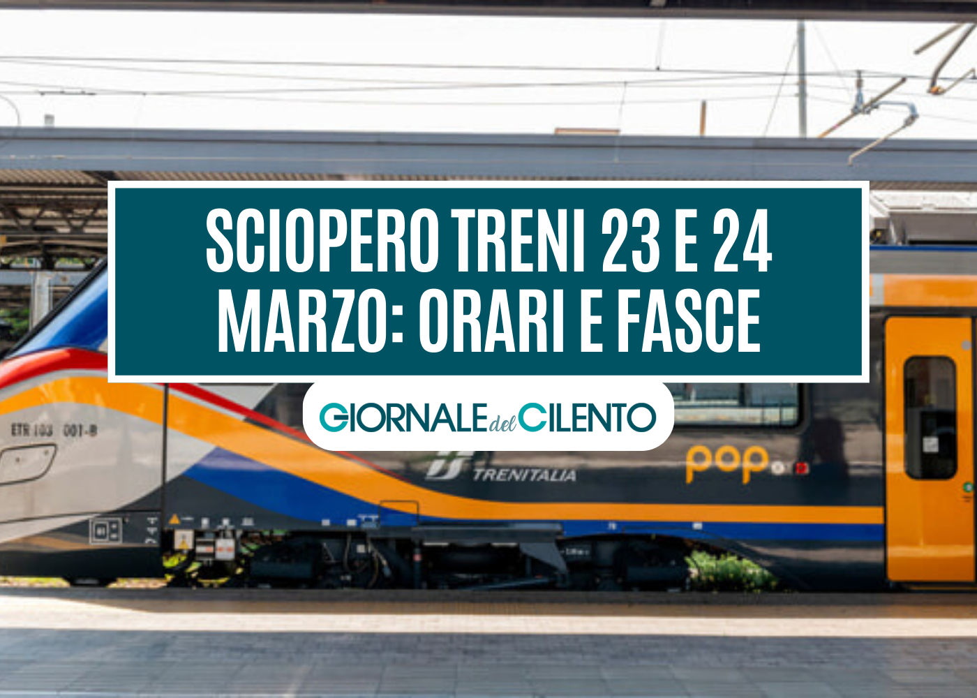 Sciopero dei treni 23 e 24 marzo: ecco chi si ferma. Orari e tratte garantite