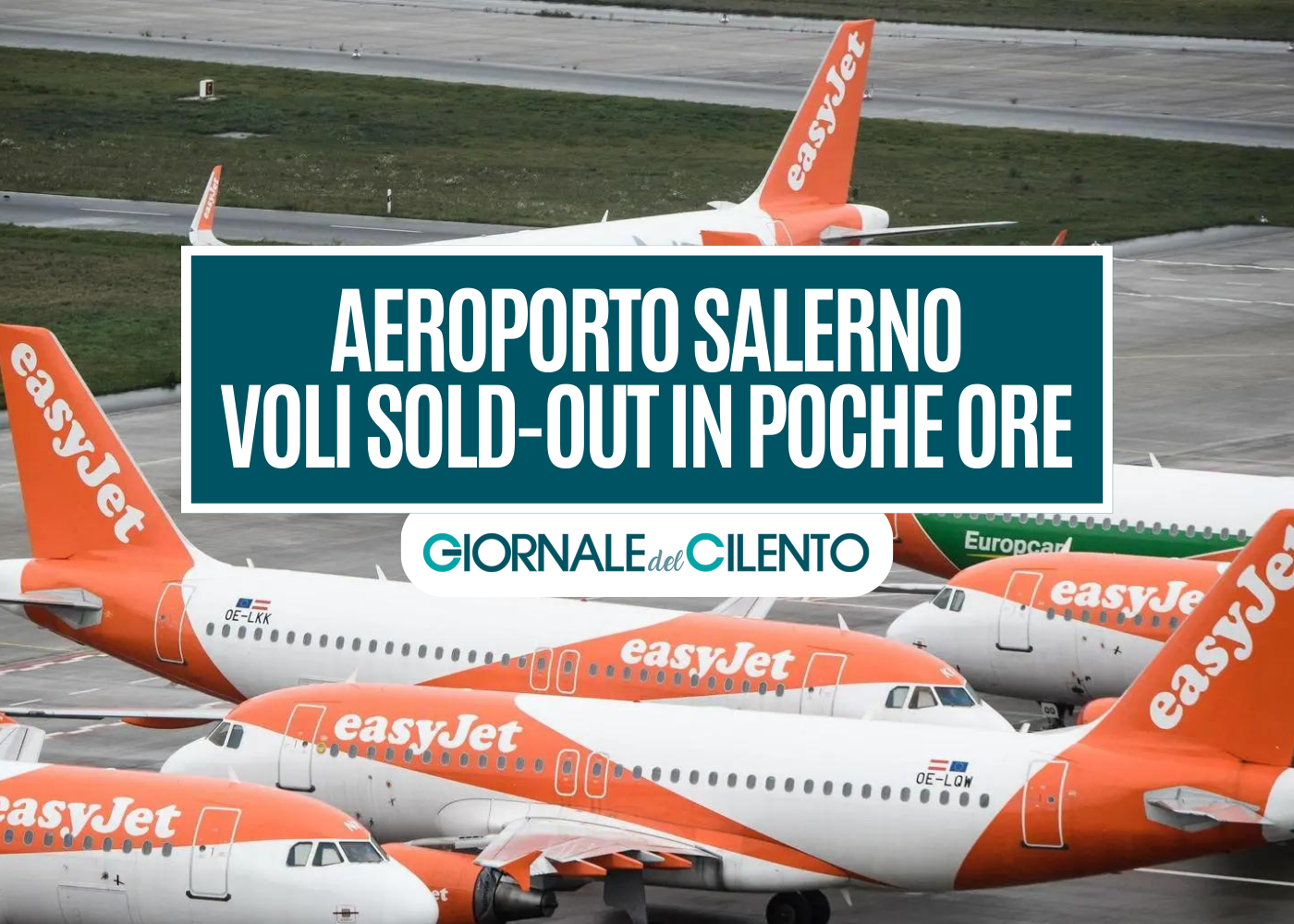Aeroporto Salerno: voli easyJet sold out in poche ore