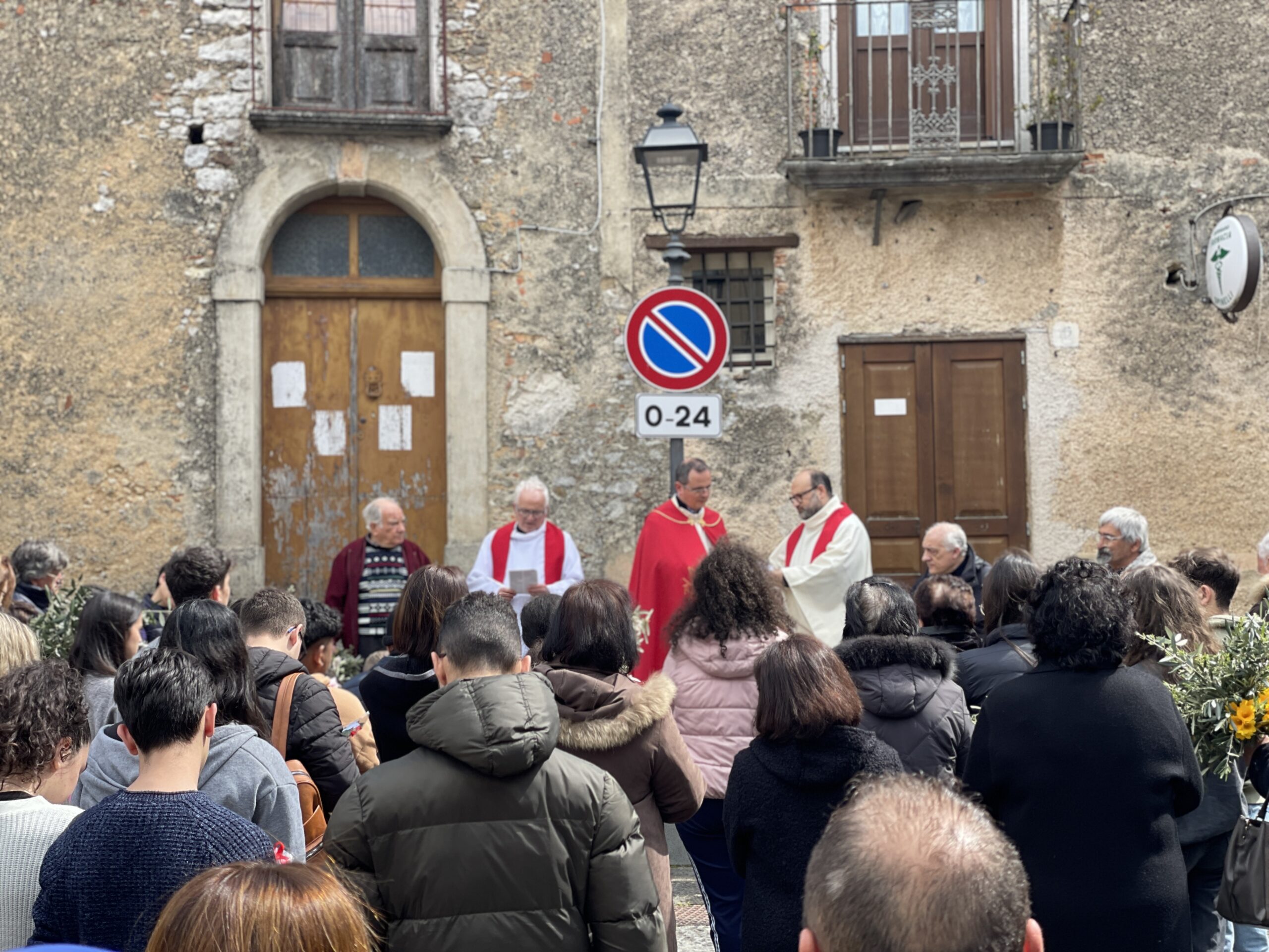 Morigerati, la domenica delle Palme con l’incontro tra abitanti e i giovani di Don Bosco