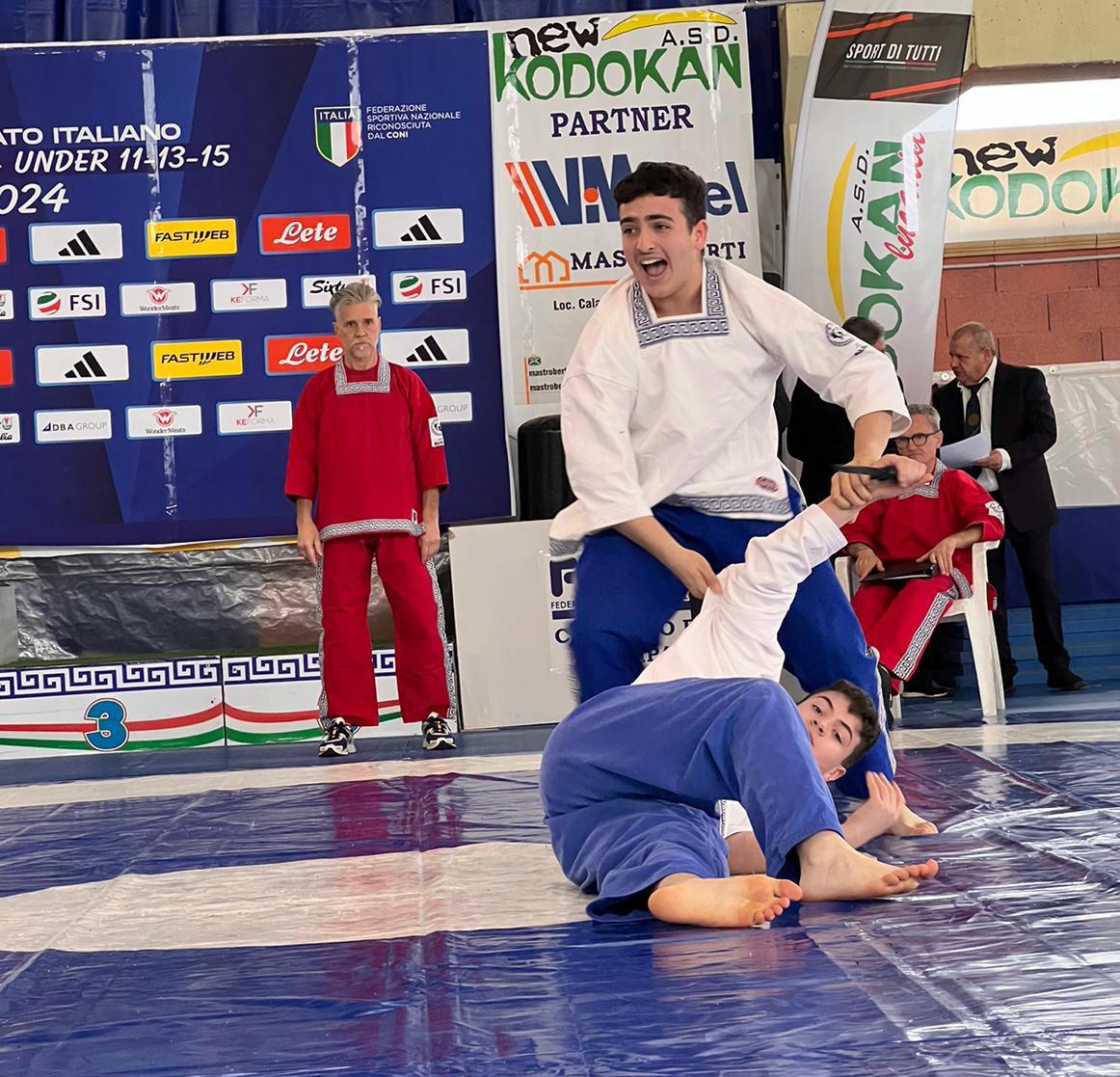 Pancrazio: la New Kodokan Lucania vince il campionato italiano under 11, 13 e 15