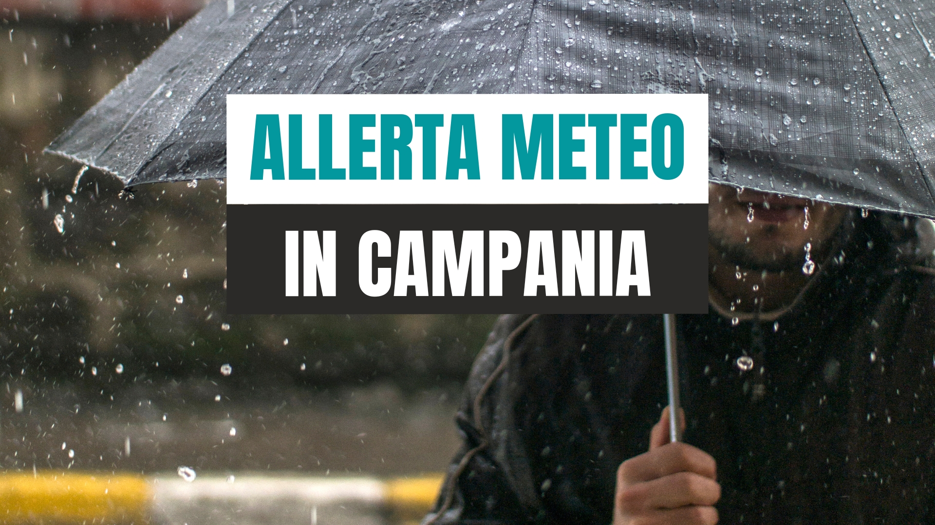 Campania, torna l’allerta meteo: «In arrivo piogge e temporali»