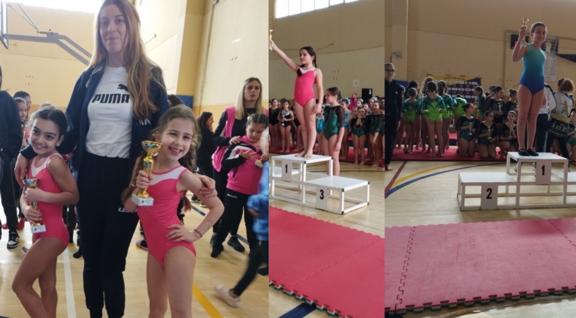 Roccadaspide, trionfo per le atlete di ginnastica artistica alle gare regionali Rainbow a Scafati 