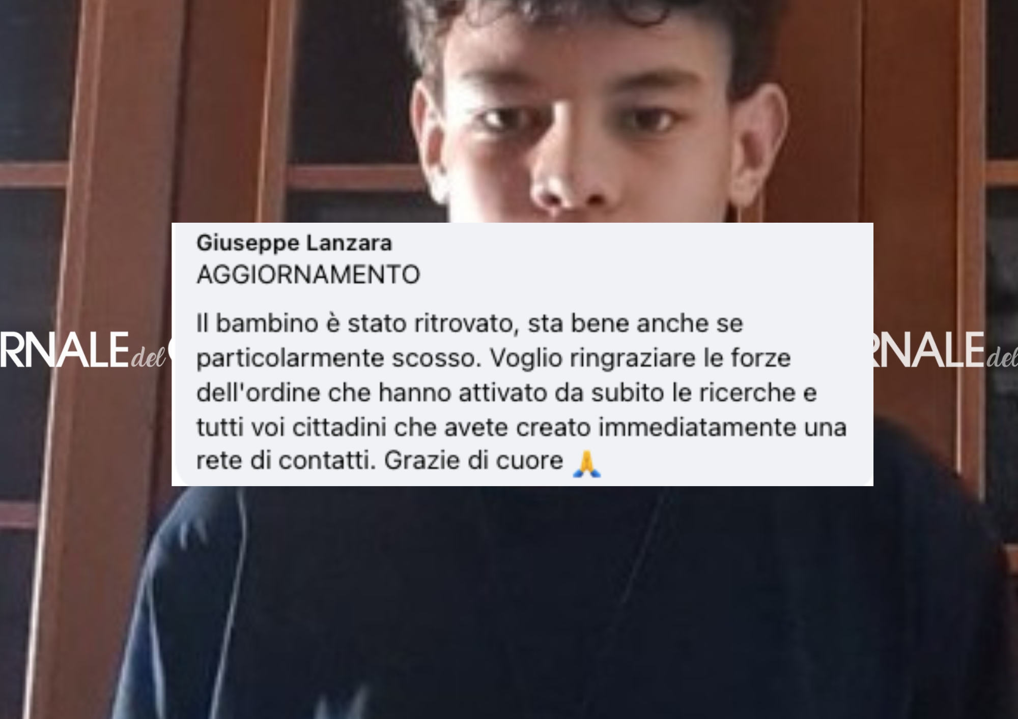 Pontecagnano Faiano, ritrovato il 14enne Micael Bassi