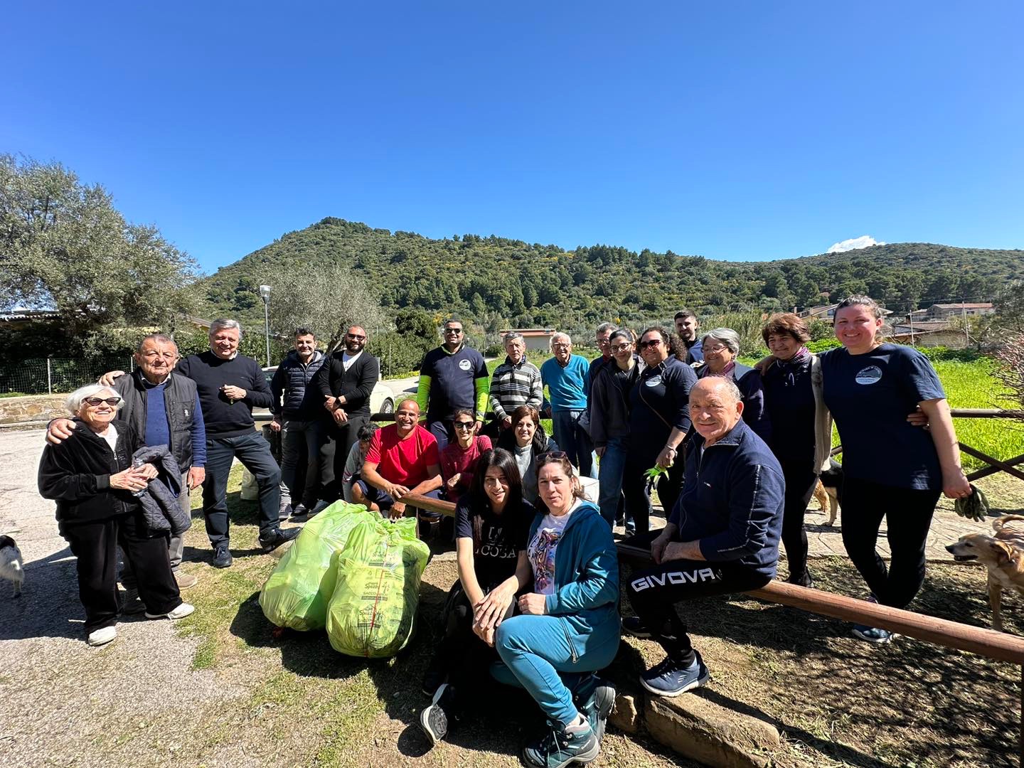 Castellabate, volontari in azione per la pulizia dell’area naturalistica di Licosa