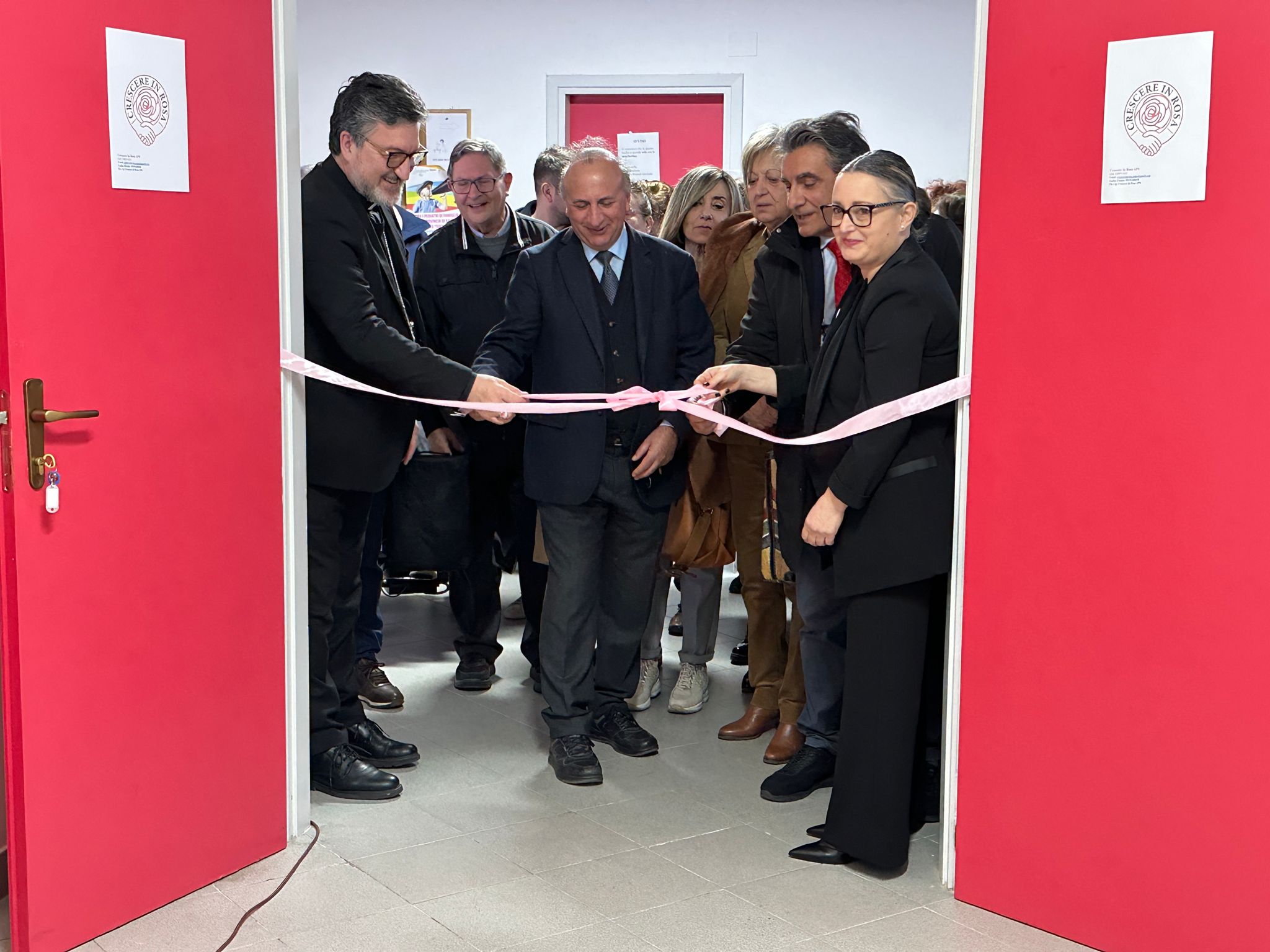 «Crescere in Rosa», inaugurata la nuova sede ad Ascea